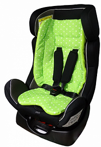 Чехол - вкладыш универсальный mini Color+, зелёный, двухсторонний, махра и сатин (Protection Baby, ВР-011/2)